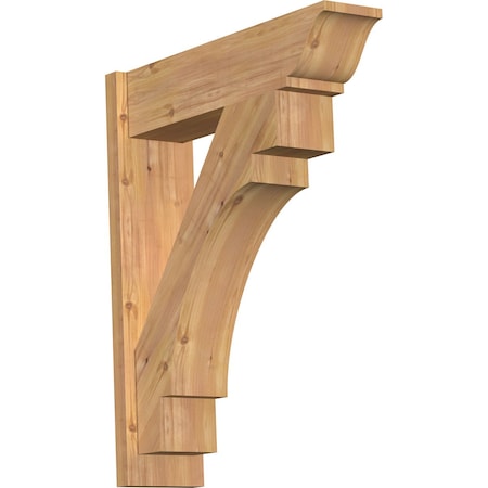Merced Traditional Smooth Outlooker, Western Red Cedar, 7 1/2W X 28D X 34H